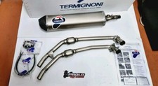 Y097080IV SCARICO COMPLETO CARBONIO TERMIGNONI YAMAHA T-MAX 500 2001 2011 OMOLOG