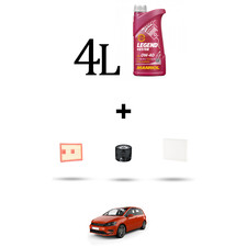 HOFFCAR Kit tagliando 3 FILTRI