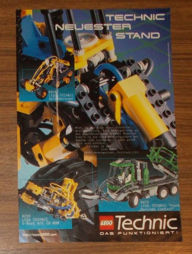 Rara pubblicità lego technic - lego,
