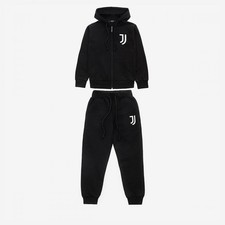 Juventus Tuta Felpa Cappuccio e Zip e Pantaloni Stagione 2020/2021 Bambino