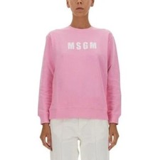 Felpa rosa MSGM 100% cotone