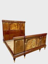 Letto stile Luigi XVI intarsio