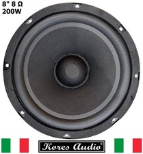 Kores Audio K-R8S Woofer Universale 8" Pollici 20/21 Cm 8 Ohm 200W Professionale