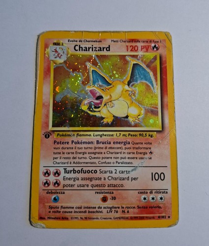 1st edition charizard 102 - charizard, 4/102