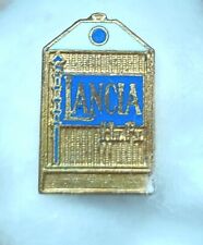 AUTO LANCIA Hi.Fi.- STEMMA PIN DA GIACCA- anni '70-'80-metallo dorato e smalti