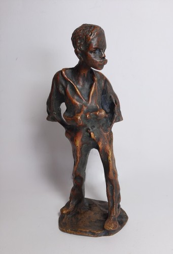 Antica scultura statua bronzo - antica,
