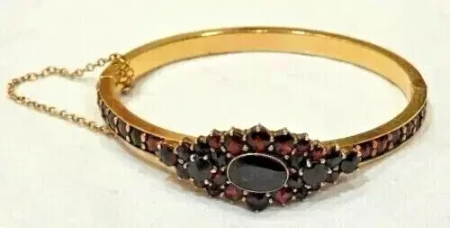 Bracciale donna granato taglio
