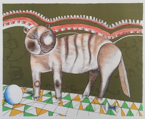 Franco gentilini gatto con - franco,