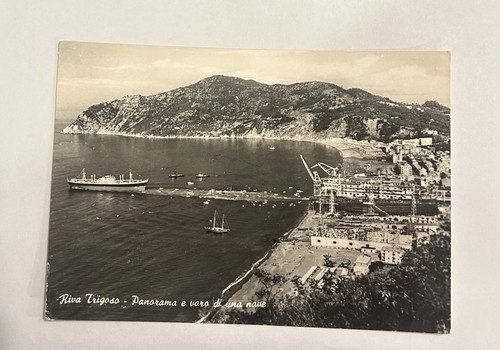 Cartolina riva trigoso - riva,