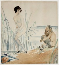 Karl Schindler - Nudo di donna