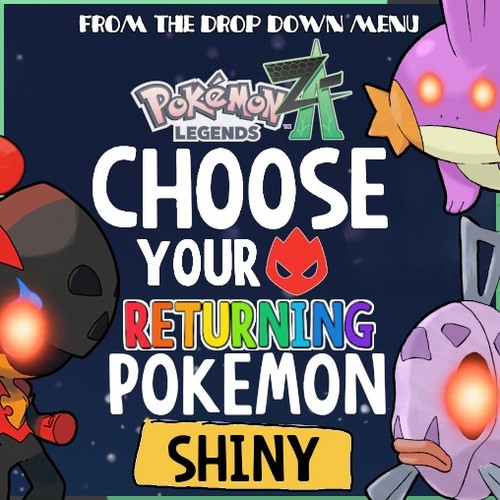 Scegli tuo ritorno shiny - scegli,