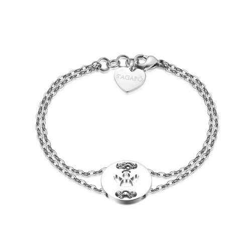Sagapo bracciale angelo - bracciale,