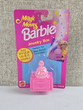 Barbie Magic Moves portagioie accessorio 1992 Mattel #7561A nuovo con scatola nuovo sigillato
