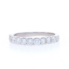 Fede Nuziale In Oro Bianco Con