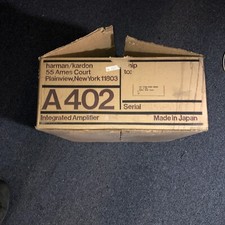 Harmon/Kardon A402 solo scatola vintage ��