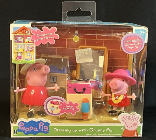 Peppa pig little rooms figures - rooms,
