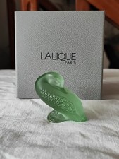 Lalique Anatra Verde Cristallo