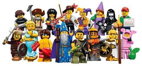 Lego 71007 minifigures - lego,