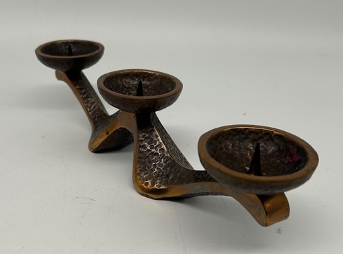 Candelabro bracci bronzo - candelabro, 3