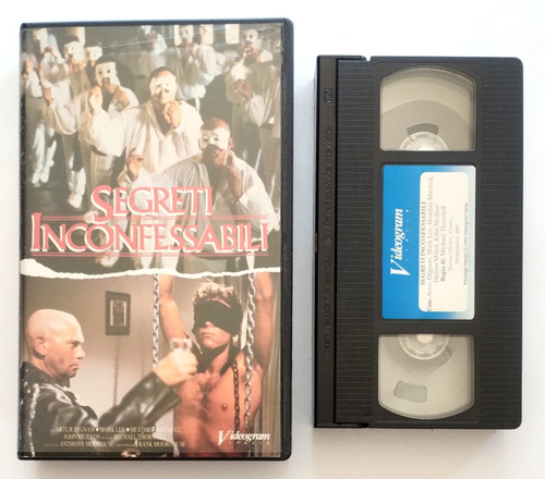 Vhs segreti inconfessabili - vhs,