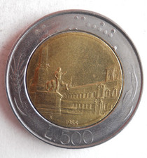 1985 ITALY 500 LIRE -