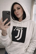 Felpa Juventus Bianca Uomo