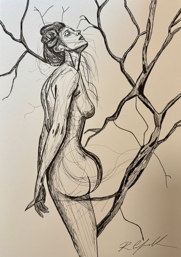 Ramo disegno china su - china,