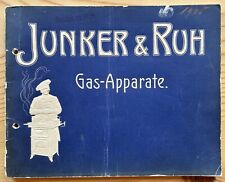 Antico catalogo Junker & Ruh