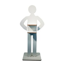 COLONNINA PIANTANA IN LEGNO PORTA DISPENSER GEL DISINFETTANTE IGIENIZZANTE