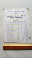 Fantic Caballero 125 Regolarità Competizione TX 155 catalogo ricambi TELAIO