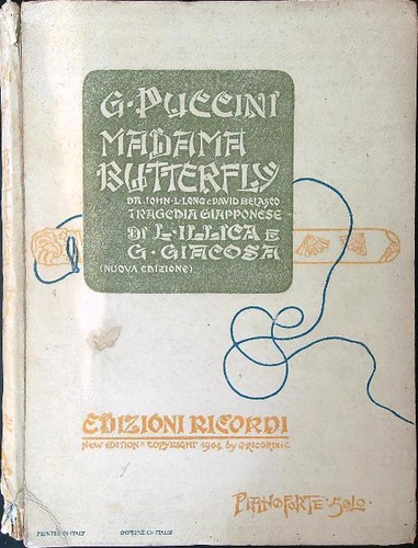 Madama butterfly puccini g - madama,