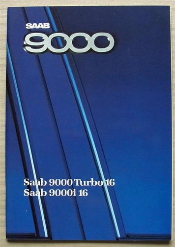 Brochure vendita auto - , saab
