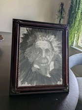 Arte originale Albert Einstein