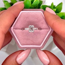 Anello CVD Smeraldo 1,20 Ct