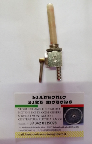 Rubinetto benzina levetta - rubinetto, a