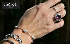 Bracciale elastico e anello