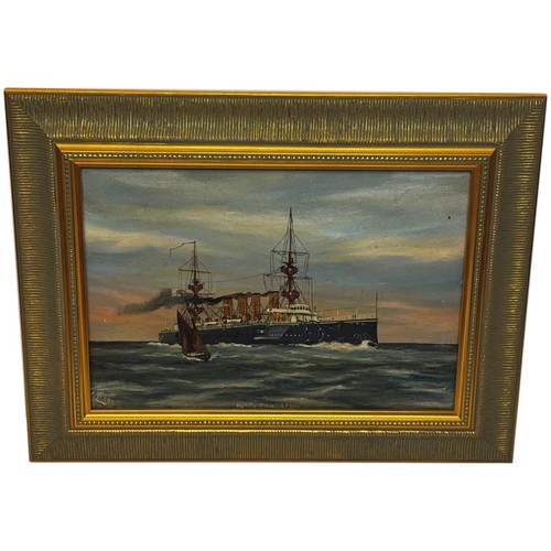 Marino pittura olio hms - marino, a