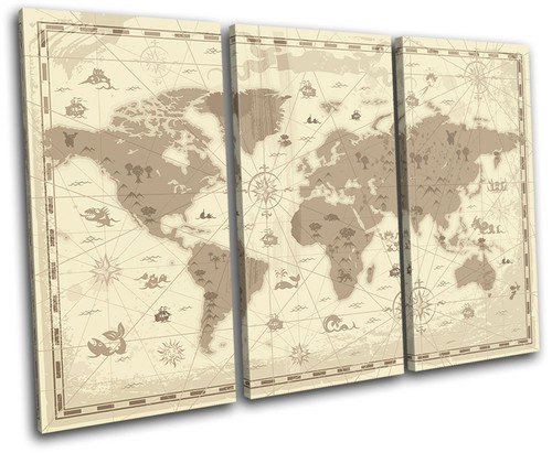 World map atlas - world,