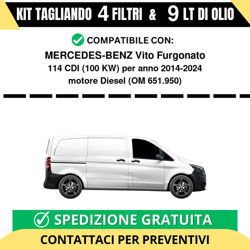 Tagliando per mercedes benz - tagliando,