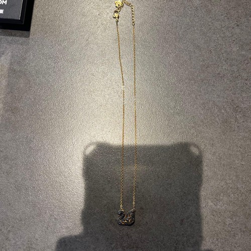 Swarovski necklace gold