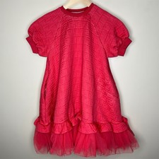 Abito Fendi FF logo orlo tulle