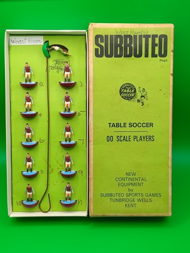 Subbuteo squadra west ham - subbuteo,