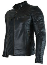 Giacca in pelle uomo biker