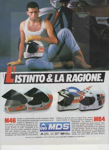 Advertising pubblicità casco - pubblicità,