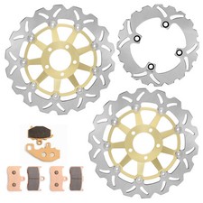 per KAWASAKI Dischi e Pastiglie Freno Posteriore Anteriore Z1000 ZR 1000 A 03-06