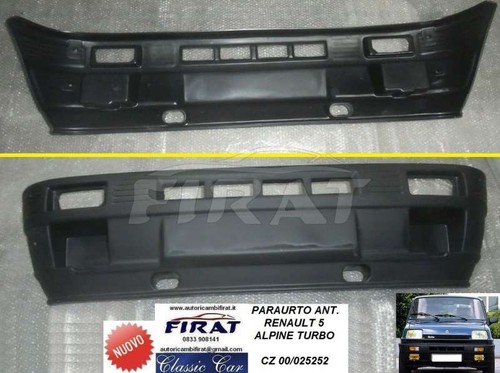 Paraurto renault alpine - paraurto,