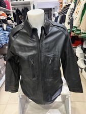 Giacca In Pelle Uomo Man Tg48