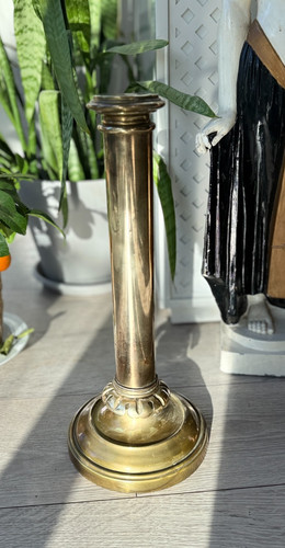 Antique brass large - large, oil