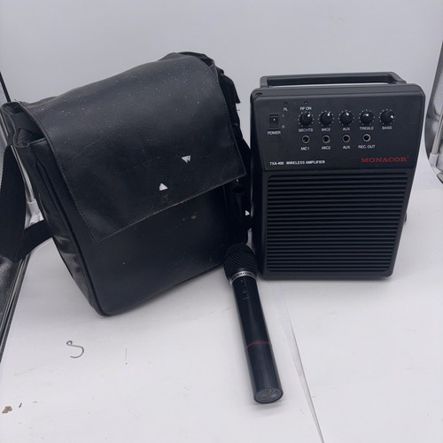 Monacor txa 400 amplificatore - monacor,