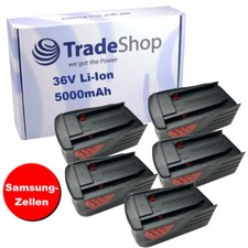 5x batteria 36V 5000mAh per